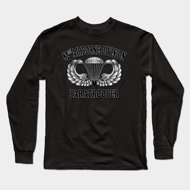 82nd Airborne Division Long Sleeve T-Shirt by Relaxed Lifestyle Products